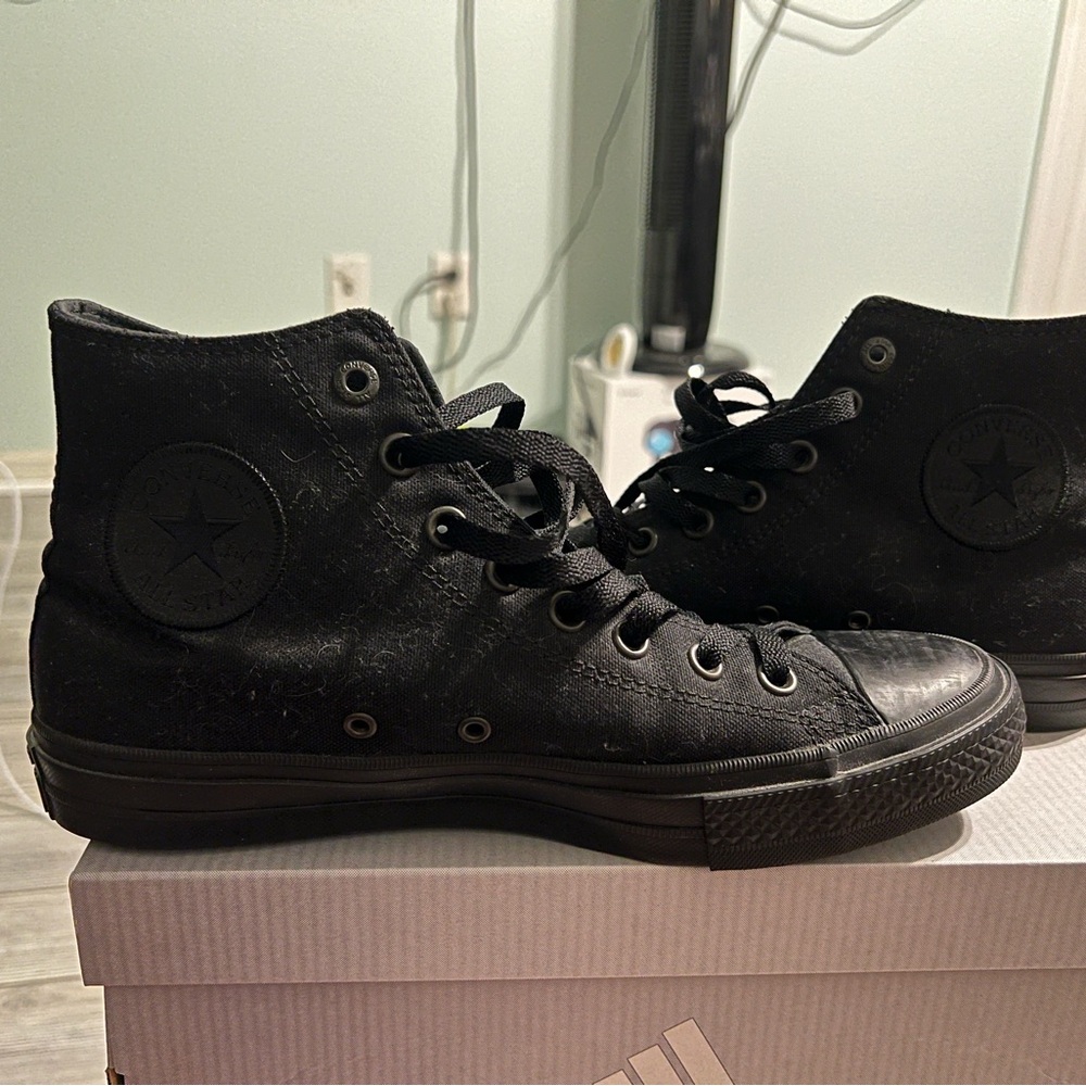 Black converse chuck taylor II High-Top Sneakers